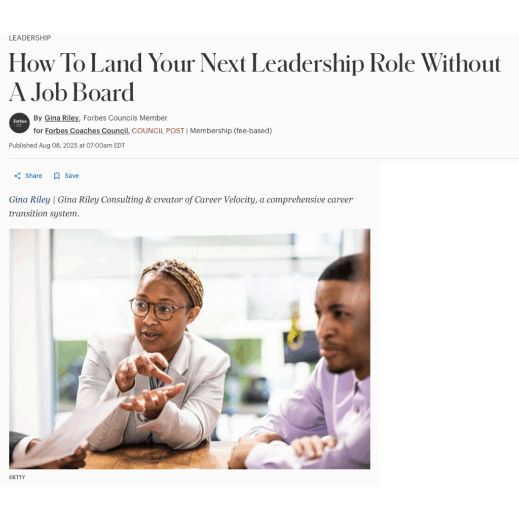 13 how to land your next leadership role without a job board
